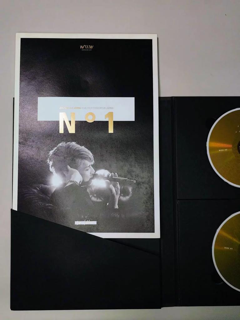 Kim Jaejoong 2013 1st Asia Tour DVD + Photobook Used