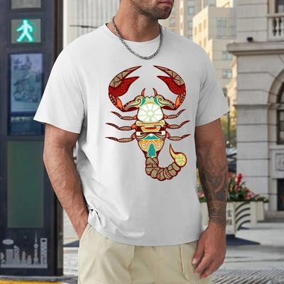 Scorpio Twelve Contellation (9) T-shirt Harajuku Motion Top Tee Premium Fitness Humor Graphic Eur Size
