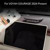 For VOYAH COURAGE 2024-Present 15.4" Car Navigation Screen Protective Silicone Cover Auto Interior Mirror Cover Accessory