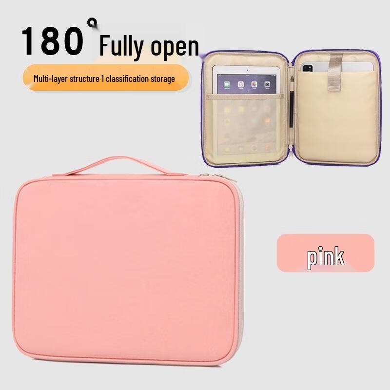JINGRUIXIANG Morandi Laptop & iPad Sleeve Bag