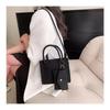 Piccola Borsa a Mano con Texture di Nicchia, Semplice e Versatile, Feltro alla Moda, Monospalla a Tracolla, Borsa da Mamma, Set di Due Pezzi