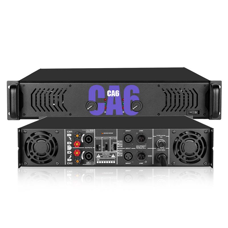 Professional CA Series High Power HiFi Amplifier for Home, Bar, KTV, and Meetings