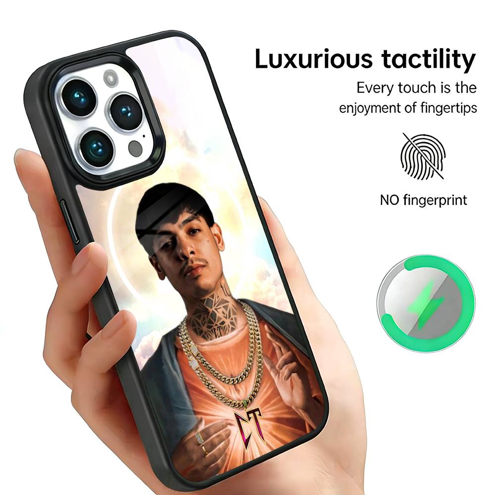 N-Natanael C-Cano Phone Case For iPhone17,16,15,14,13,12,11 Plus,Pro Max, New Magnetic Wireless Charging