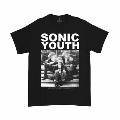 Camiseta Retro Sonic Youth Unisex Manga Corta S-5XL Camiseta Unisex