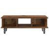 TV-Ständer Holzoptik recycelt 100 x 35 x 35 cm Holzwerkstoff