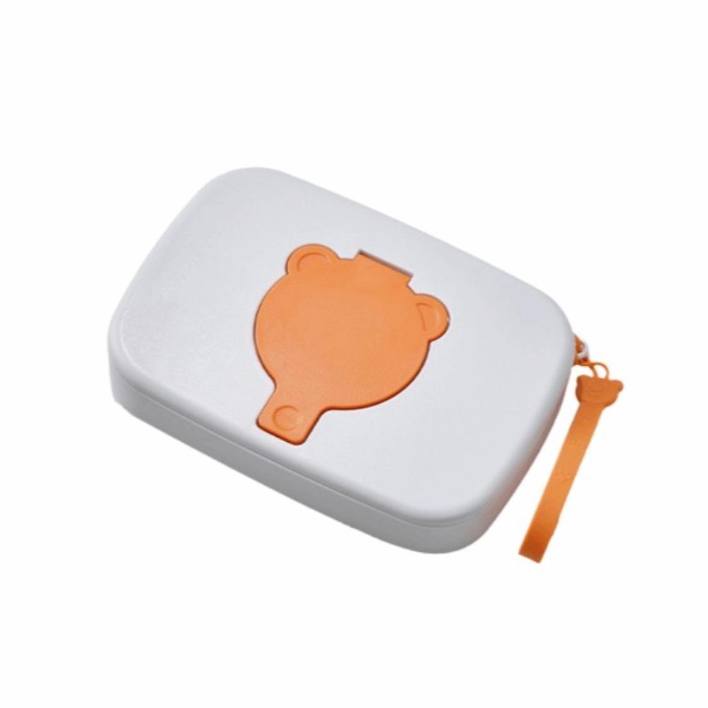 New Flip Cover Portable Wipes Holder Hanging Rope Hygienic Wet Wipes Container Reusable Wet Tissue Box Travel