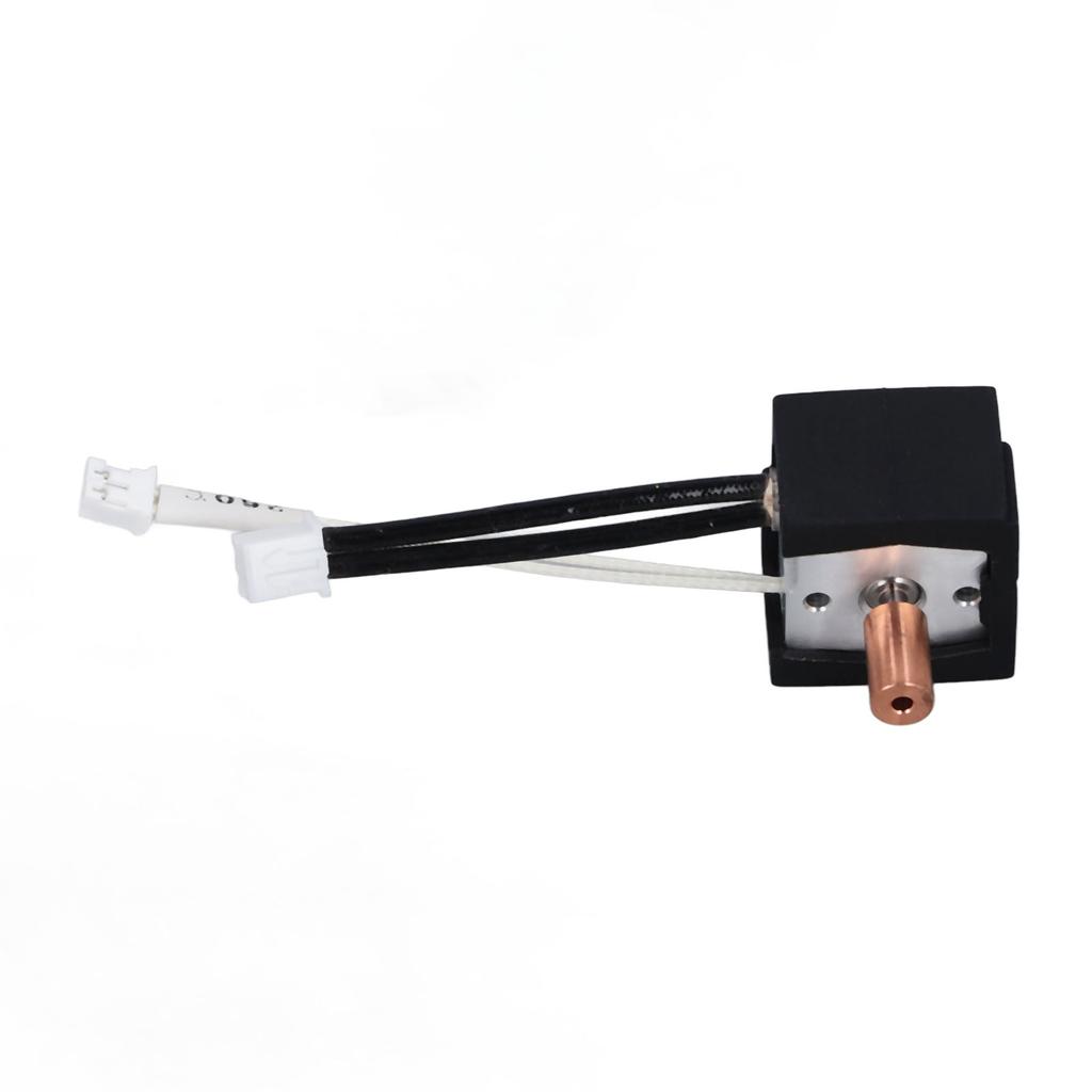 Extruder Heater Block Titanium Alloy Copper Throat Hardened Steel Nozzle High Precise Thermistor for