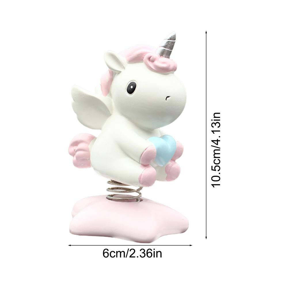Animal Cake Topper Center Console Ornament Cake Decoration Ornament Car Decorations Auto Sculpture Ornament For Car