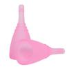 Silicone Menstrual Cup Women Female Feminine Hygiene Cup Menstruation Supplies ReusableS X 1,  L X 1