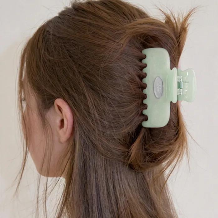 Pearl Jelly Claw Hair Clip 5color