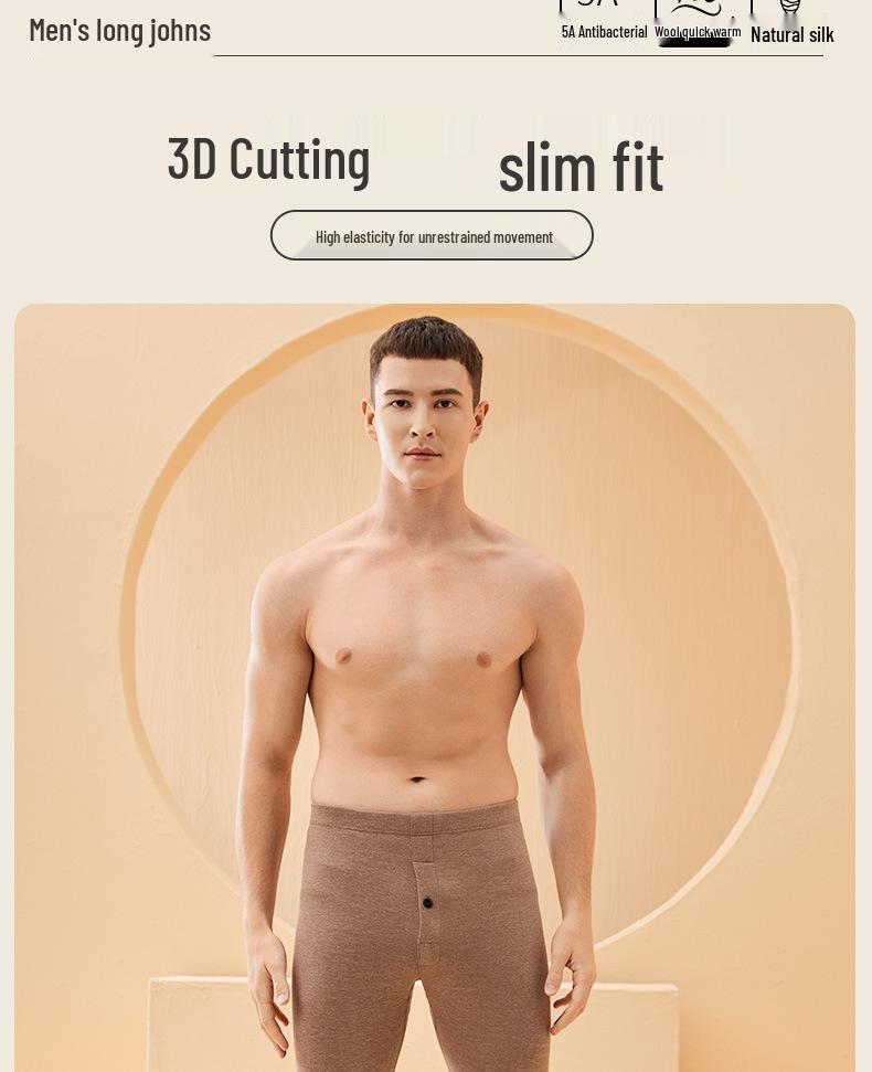 Herren Samt Herbst Warme Fleecegefütterte Thermohose für Winter
