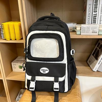 College Schoolbag Women's Lightweight Large Capacity Backpack