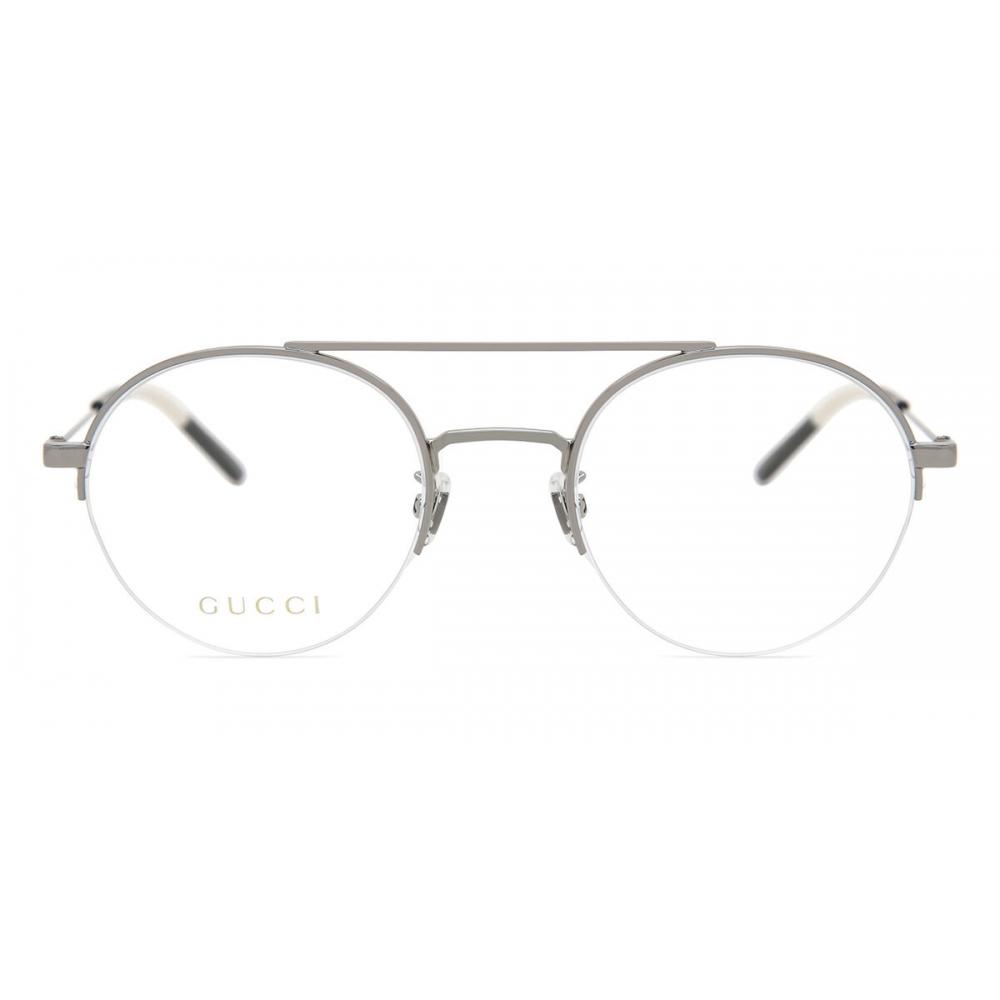 

Gucci Gg0682o 002 Men Eyeglasses Ruthenium/51