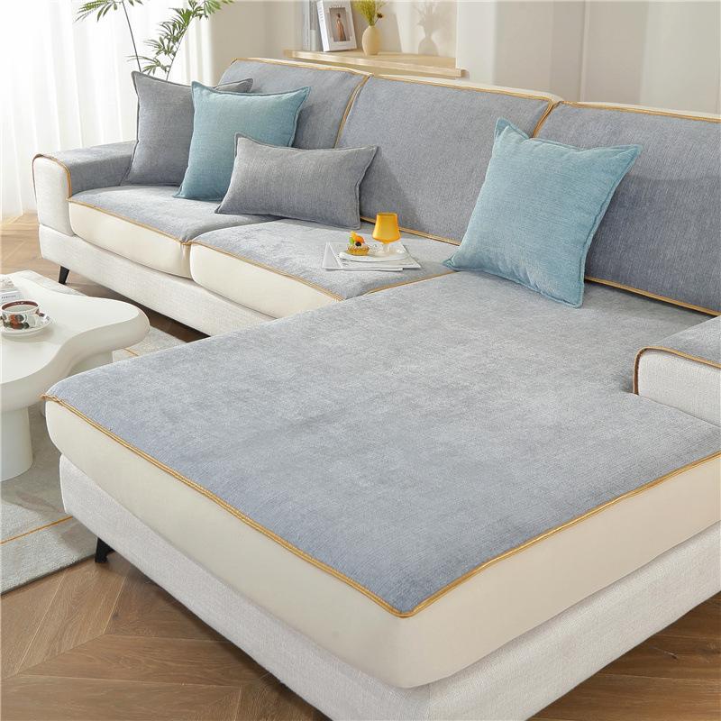 Pokrowiec na sofę Chenille Stretch Pokrowiec na cały pokrowiec Poduszka na leniwą sofę Cztery pory roku Uniwersalny pokrowiec na siedzenie