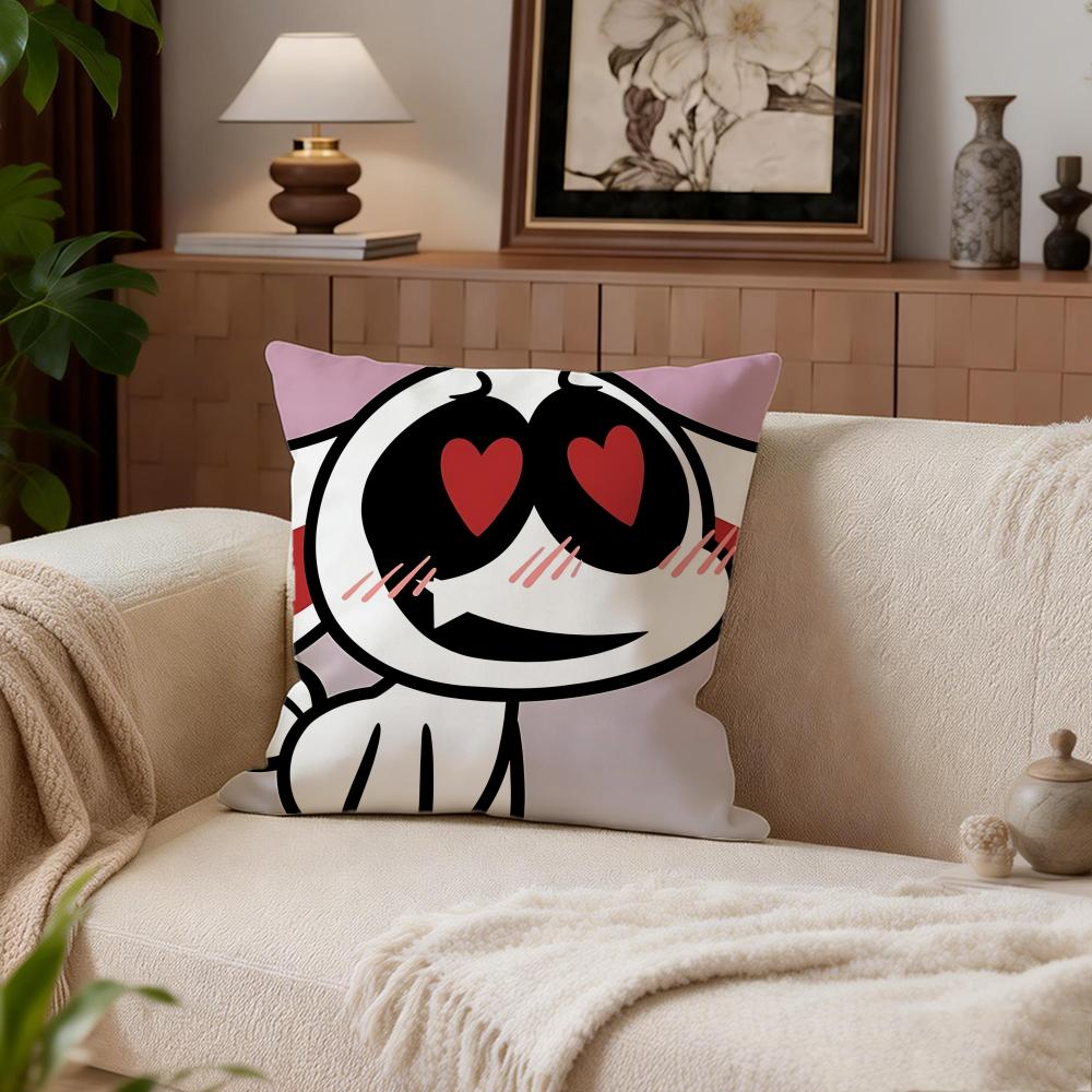 

Cute Chikn Nuggit Cushion Cover Cushion Cover Set 4Pcs 50x50 45x45 40x40 Pillowcase Decorative Sofa Home Decor 30X30cm