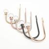 1pc Large Stylish Curtain Hold Back Metal Tie Tassel Arm Hook Loop Holder U Shaped Round Window Wall Decoration Hanger 2024 LS