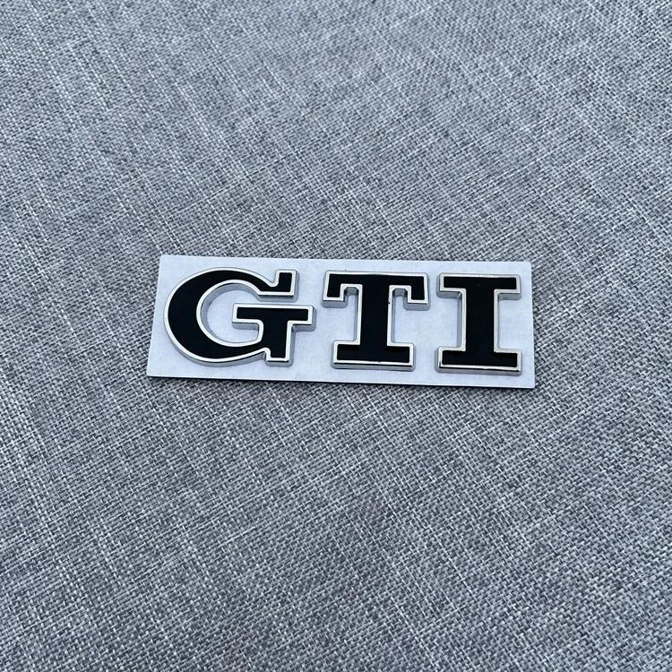 CDO1 For VOLKSWAGEN VW GTI 3D Metal Car Trunk Logo Sticker Grill Emblems Badge Decals For VW Golf 2 3 4 5 6 8 MK2 MK3 MK4 MK5 MK6 MK8