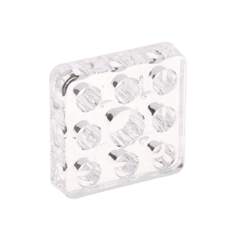 1Pcs  Square Tattoo Ink Cup Stand Holder Permanent Makeup Microblading Pigment Tattoo Storage Caps Rack Tools