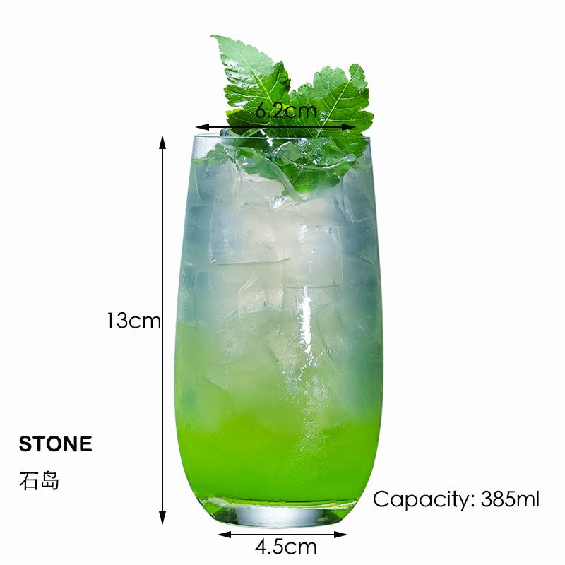 Bleifreies Kreatives Glas Kristall Highball Glas Barzubehör Collins Becher Trinkgläser Für Wasser, Saft, Bier und Cocktail