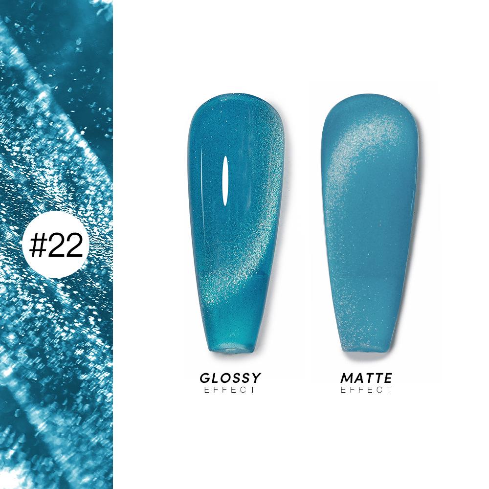 2024 Trendy 36-Color Cat Eye Nail Gel Set - Sparkly UV Gel for Salon Use