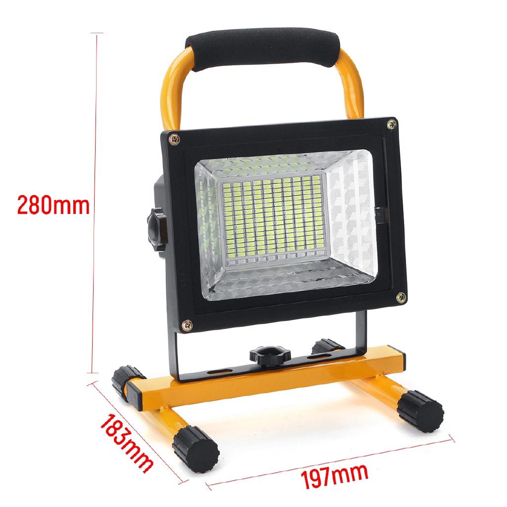 800W 170 LED Floodlight Remote Waterproof Spot Work Camping Outdoor Handheld Work Lights Portable Lantern Rechargeable