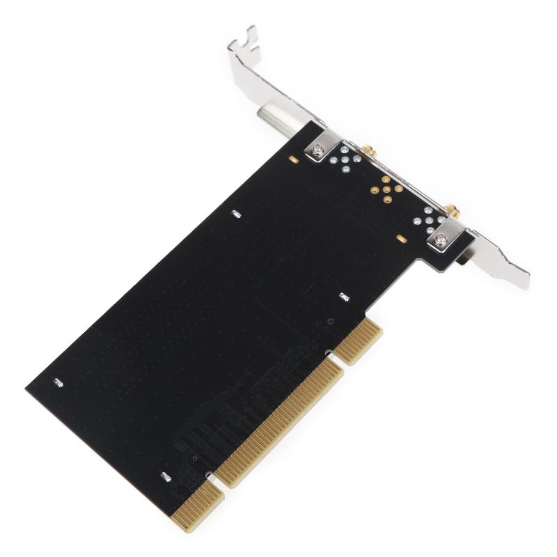 PCI k-kort, Trådløst WiFi-kort AR9223 300M PCI Stasjonær PC - Bånd 2,4/5 GHz Trådløst Stasjonær PC k-kort