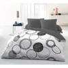 Audace microvezel dekbedset - 1 dekbedovertrek 220 x 240 cm + 2 kussenslopen 63 x 63 cm - Lichtgrijs