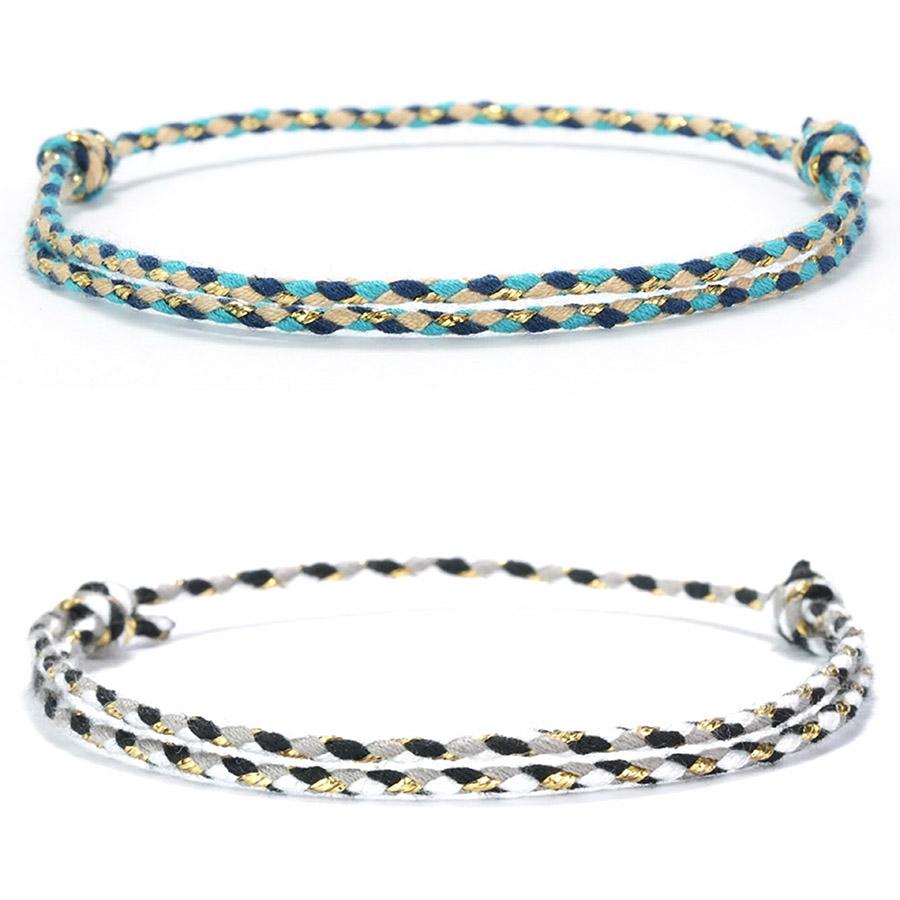 7 Colors Simple Style 2mm Thin String Bracelet For Women Grade A Ethnic Rope Charm Braclet Best Friend Jewelry Girlfriend Gift