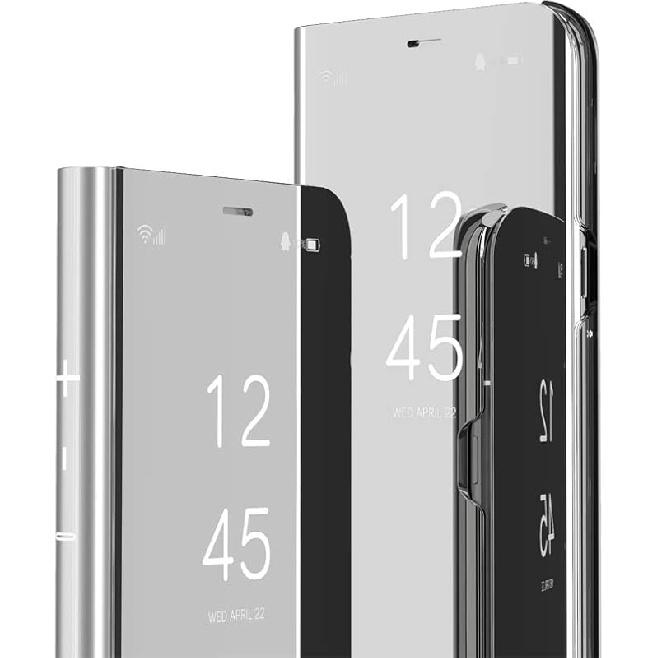 Samsung Note 9 Case, Mirror Design Clear View Flip Bookstyle Luxury Protecter Shell with Kickstand Case Cover for Samsung Galaxy Note 9 (2018). Flip