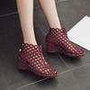 Woman Sandals Comfortable Pumps Ladies Fashion Wedges Female Hollow Out Shoes Women's Footwear Open Toe Casual Chunky Sandal New