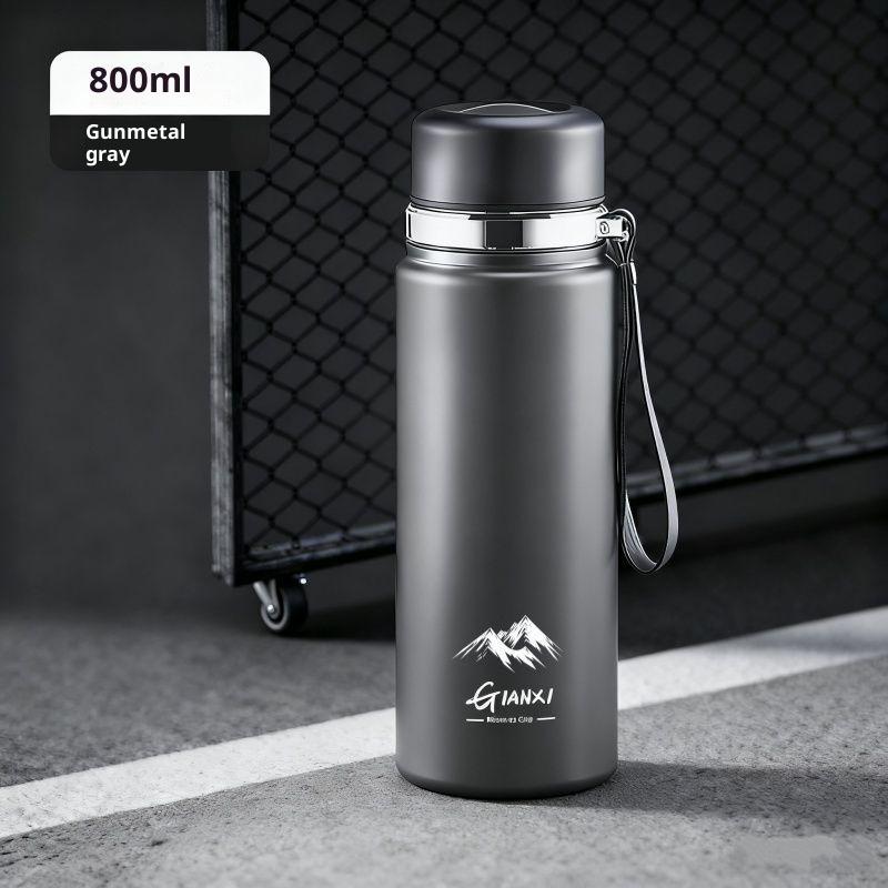 Gianxi 316 Stainless Steel Insulated Cup Large Capacity Portable Outdoor Water Cup For Winter Simple Tea Water Separation