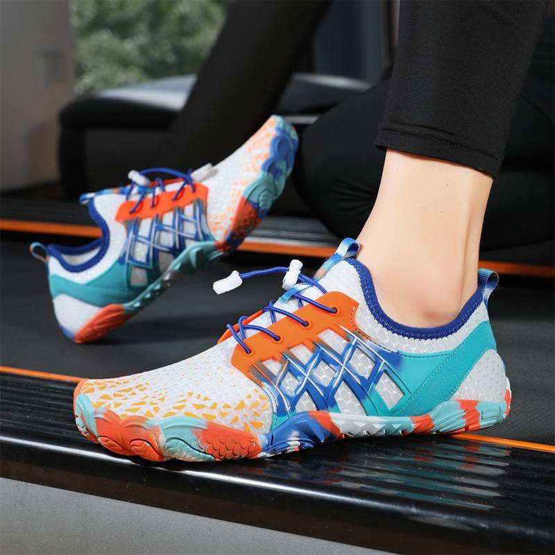 Summer New Fashion Green Men's Aquatic Sneaker Unisex Breathable Quick-drying Wading Shoes Plus Size 48 Barefoot Shoes for Men