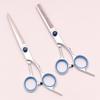 Home Apprentice Practice Haircut Scissors Oblique Tail Split Scissors Stainless Steel Thin Hair Scissors Multi-Color Optional