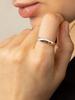 925 Sterling Silver Zircon 3mm Circular Aperture Fashionable Ring For Women Engagement Wedding Luxury High Quality Fine Jewelry