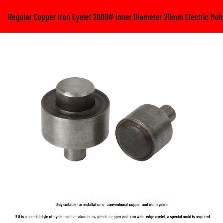 Copper Iron Eyelet & Rivet Installation Tool for Shoes