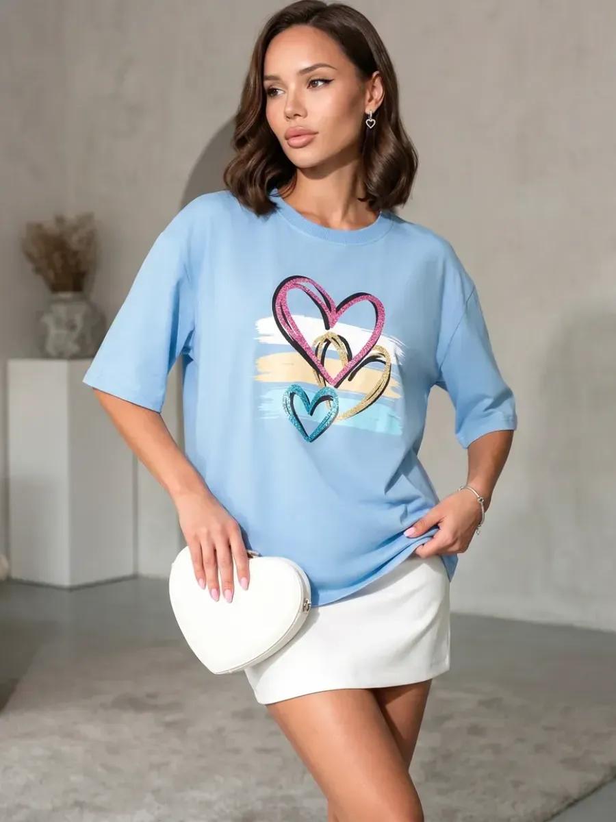 

Personalized T-shirt with print Lera formula of a good person XL