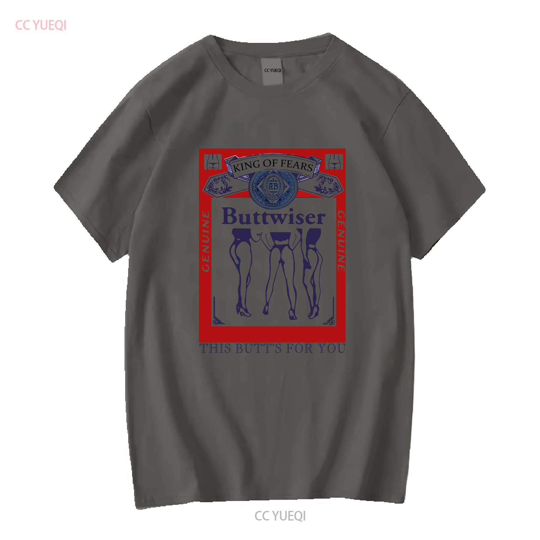 

Buttwiser T Shirt Lana D e l Rey Beer vintage retro vintage Washed Soft Comfortable Casual Versatile Unisex fashion Breathable 4XL