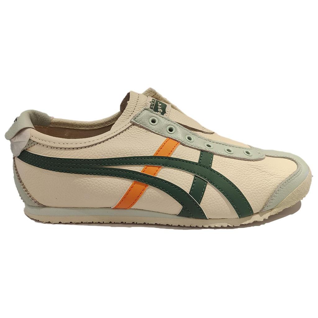ONITSUKA TIGER Mexico 66 Synthetic Leather Comfortable Sports Slip Resistant Durable Low Top Casual Shoes Unisex Casual Shoes Beige 1183B815-108