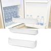 3Pcs Refrigerator Door Shelves, Freezer Upper Bottom Shelf Easy To Install