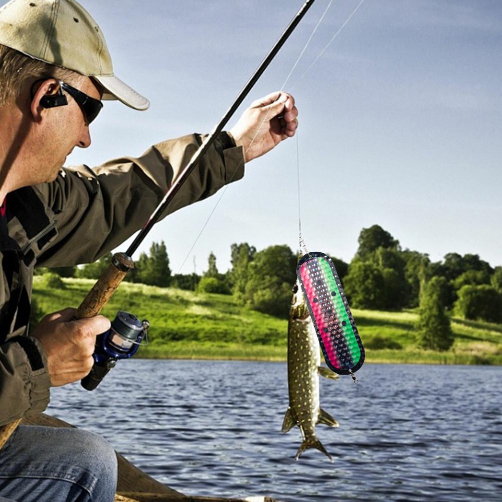 Trolling Fishing Diving Flash Board Salmon Fishing Flasher Bait Lure Flasher for Trolling Salmon Fishing Accessories