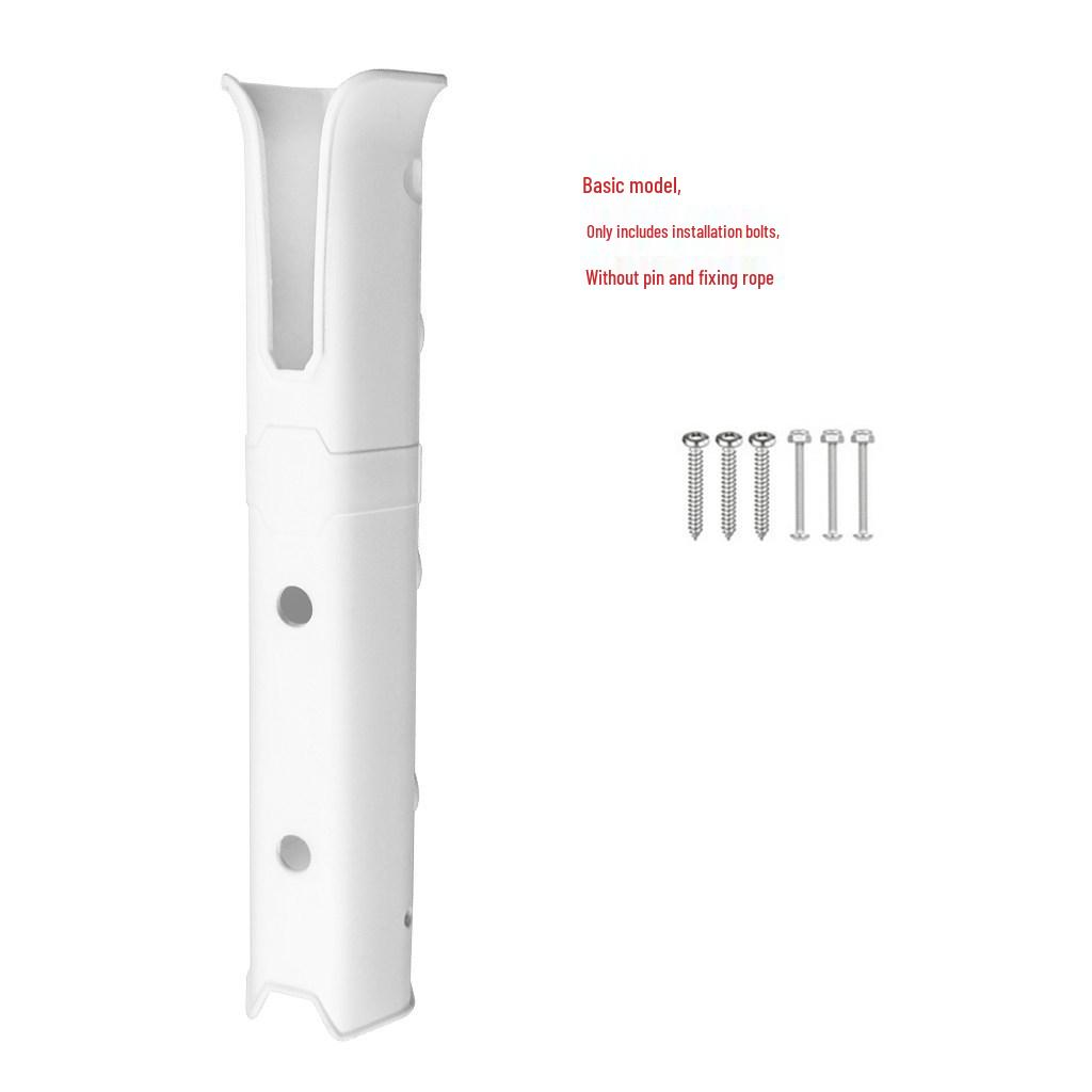 Hole-Free Marine Single Fishing Rod Holder Tube for Motorcycle, Boat, Yacht, & Fishing Box