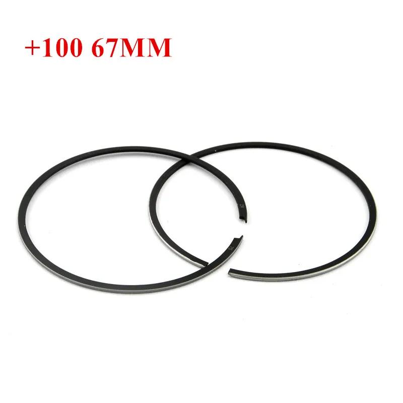 Motorcycle Cylinder Parts Piston Ring Kit For Honda CR250 CR250R Standard Size 66mm 66.25mm 66.5mm 66.75mm 67mm +25 +50 +75 +100