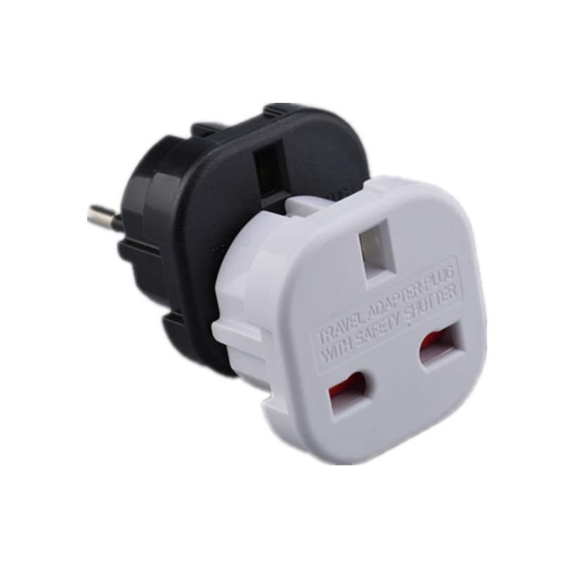 Depoguye EU To Uk Plug ,UK To Europe Travel Socket Converter Adapter,plug Converter 2 Pin To 3 Pin Ac Adapter uk plug adapter