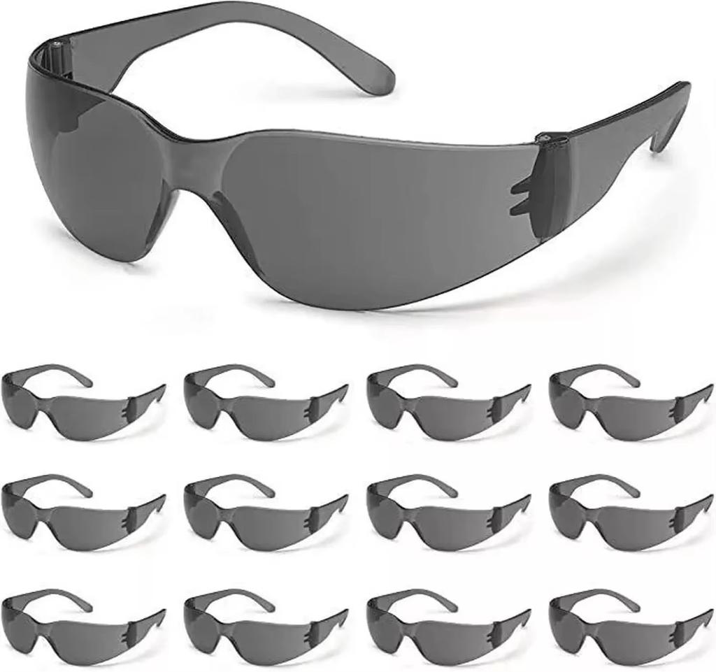 Clear Safety Glasses for Men Safety Goggles with Scratch Impact Resistant Meets Standard