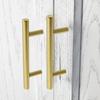 6 pack Modern Stainless Steel Cabinet Pulls, Durable Kitchen Drawer Handles Hardware for Home Furniture