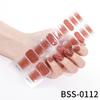 Gel Manicure Stickers Semi-cured Gel Nail Stickers Nail Polish Glue Manicure Stickers