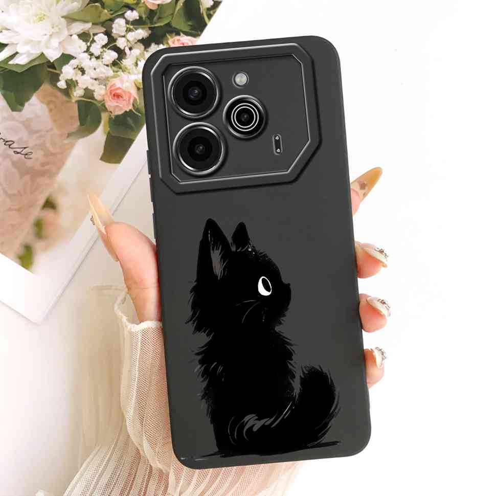 Phone Case For Tecno Pova 6 Pro 5G LI9 Casing Fashion Pattern Soft Silicone Shockproof For Tecno Pova6 Pova 6 Pro Cover Shell