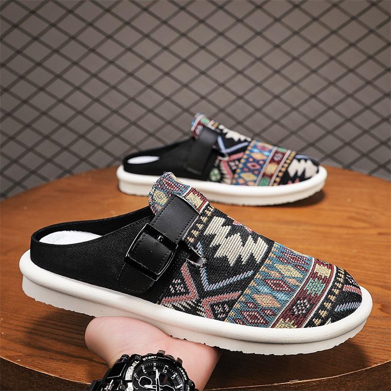 Fashion CYYTL Mens Slippers Casual Outdoor Summer Shoes Breathable Sneakers Walking Hiking Slides Luxury Designer Fashion House Loafers