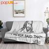 I Never Said That Jesus Quote Ultra-Soft Blanket Quilt Winter Sofa Cover Bed Covers