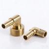 1pc Copper Outer Wire Pagoda Threaded Elbow Trachea and Water Hose PL681012mm90-degree Right-angle Joint